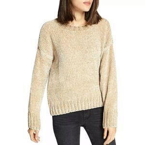 Sanctuary Chenille Crew Neck Pullover Sweater XS